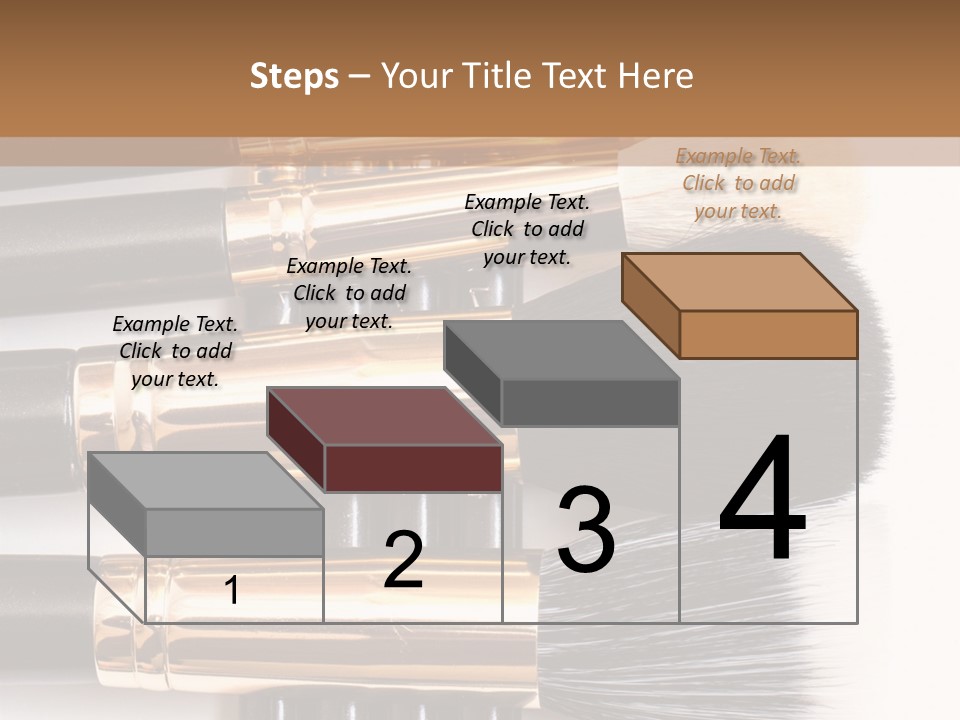 Makeup Paintbrush Make PowerPoint Template