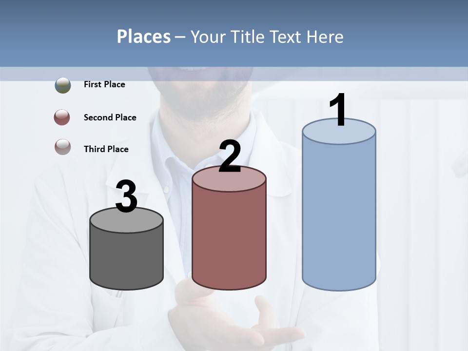 Smile Portrait Medical PowerPoint Template