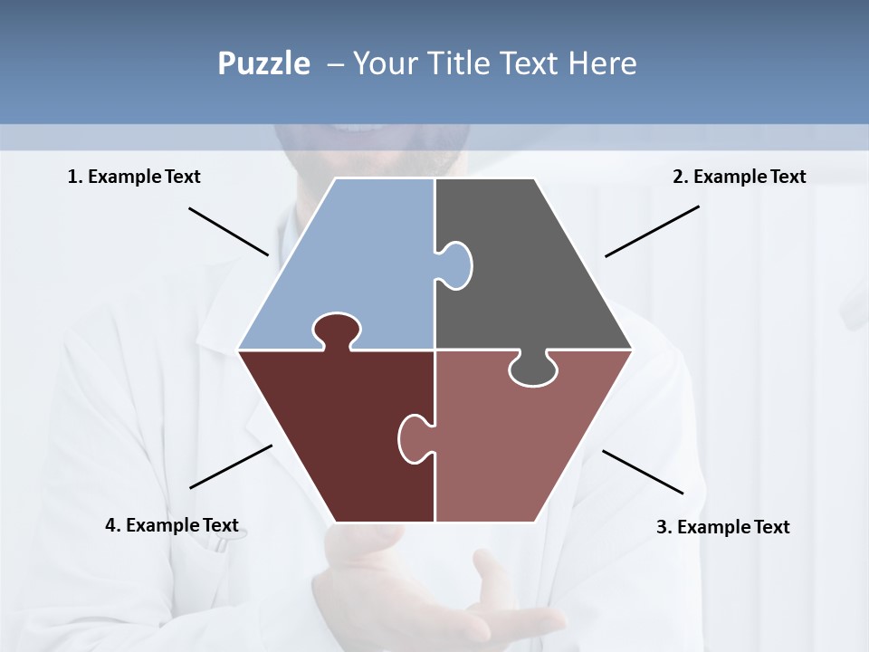Smile Portrait Medical PowerPoint Template