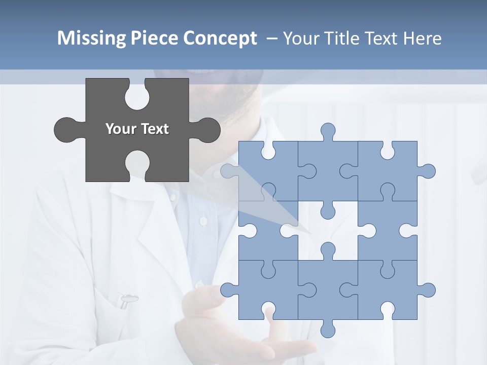 Smile Portrait Medical PowerPoint Template