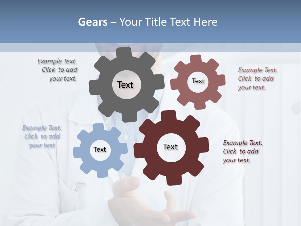 Smile Portrait Medical PowerPoint Template