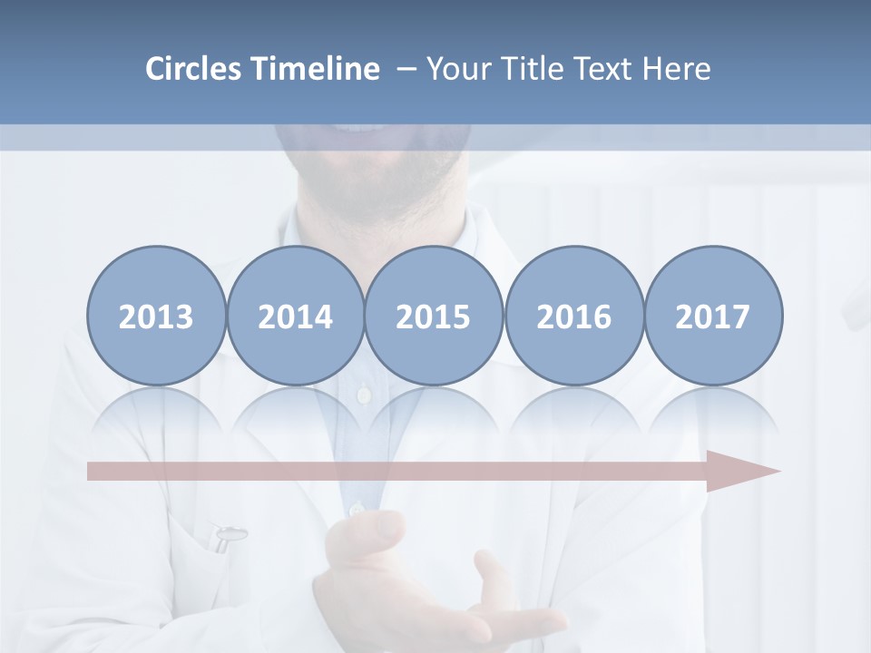 Smile Portrait Medical PowerPoint Template