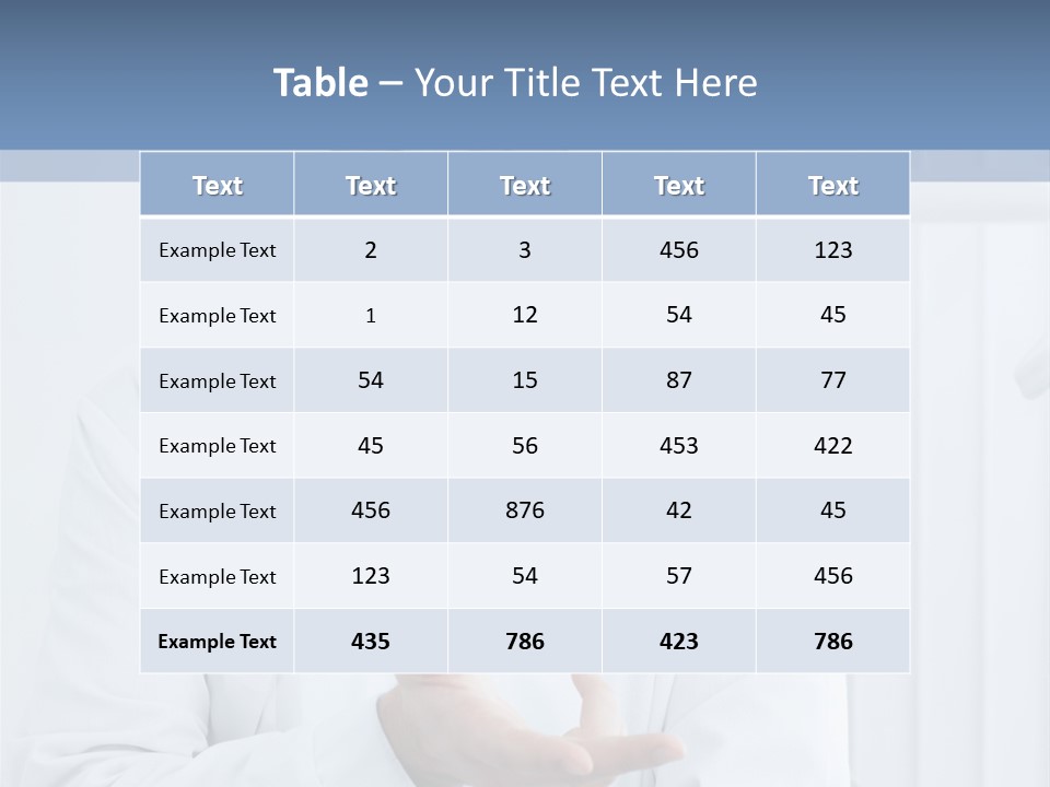 Smile Portrait Medical PowerPoint Template