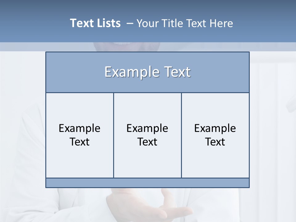 Smile Portrait Medical PowerPoint Template