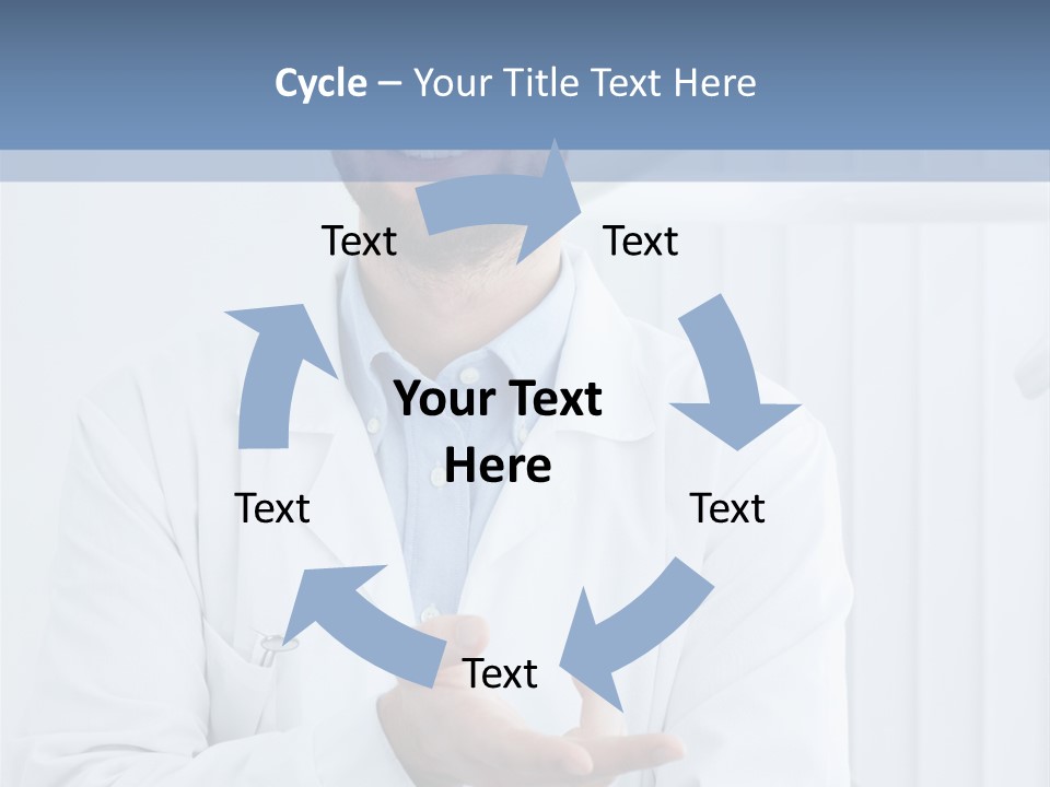 Smile Portrait Medical PowerPoint Template