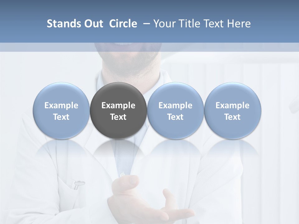 Smile Portrait Medical PowerPoint Template