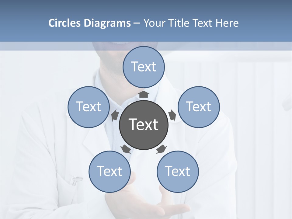 Smile Portrait Medical PowerPoint Template
