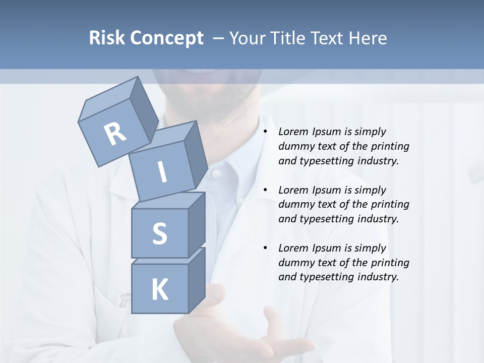 Smile Portrait Medical PowerPoint Template