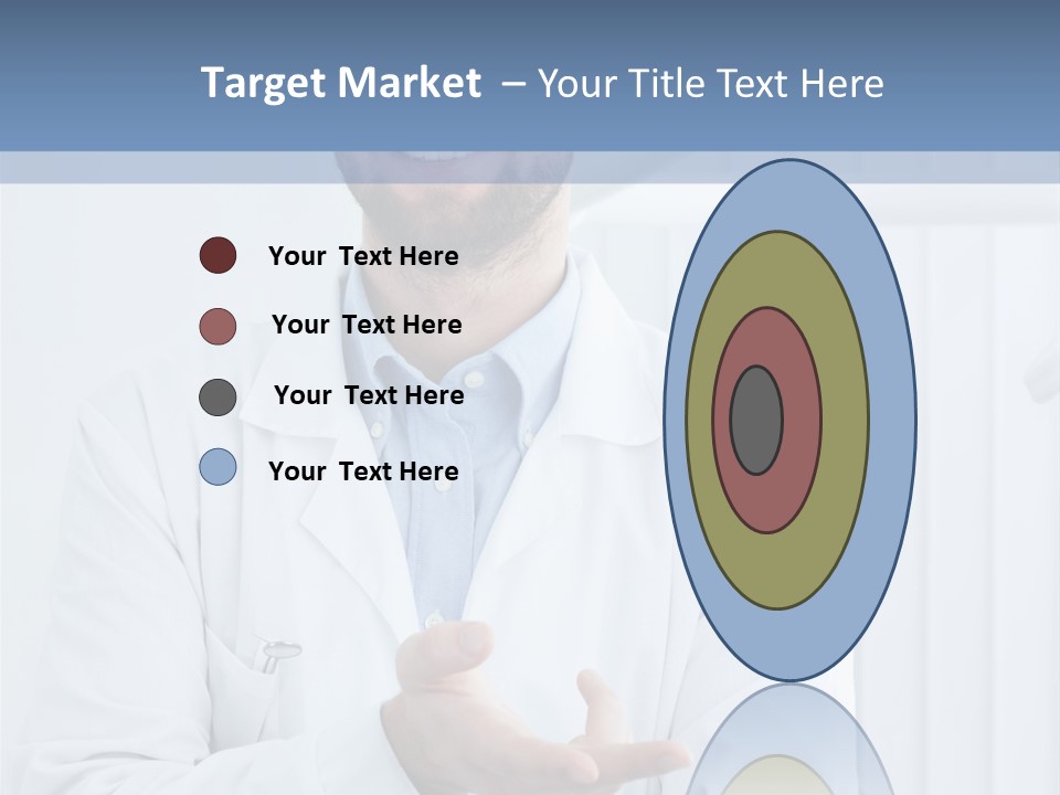 Smile Portrait Medical PowerPoint Template