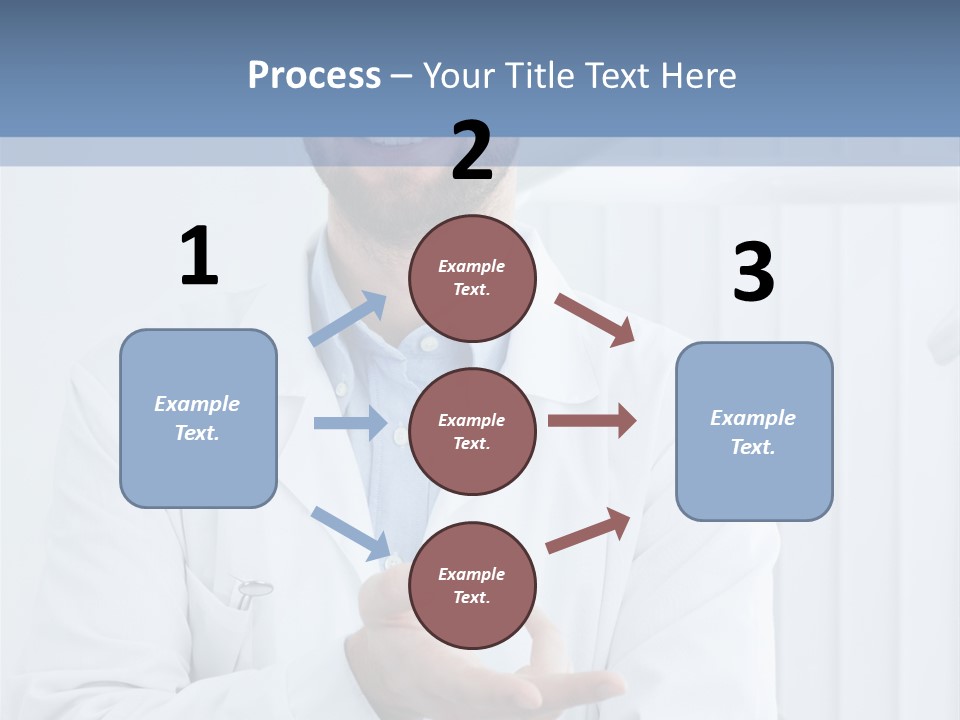 Smile Portrait Medical PowerPoint Template