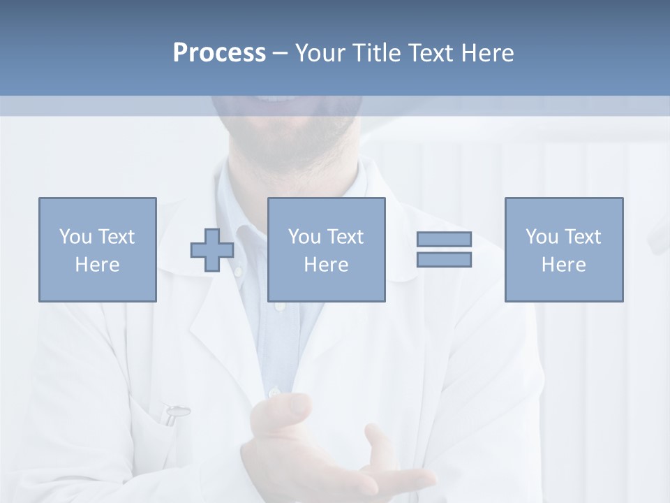 Smile Portrait Medical PowerPoint Template