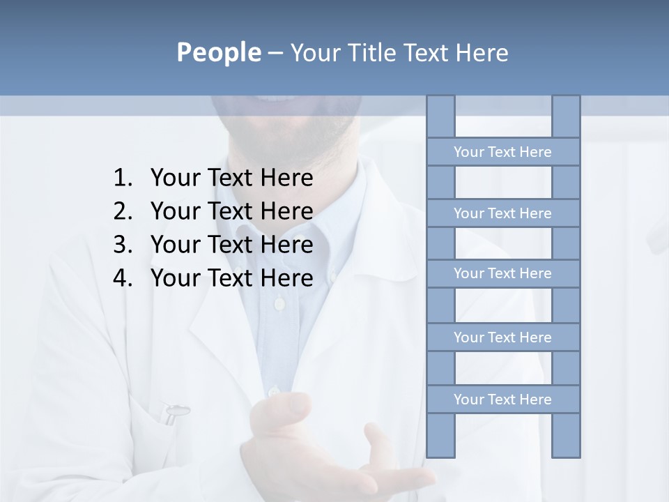 Smile Portrait Medical PowerPoint Template