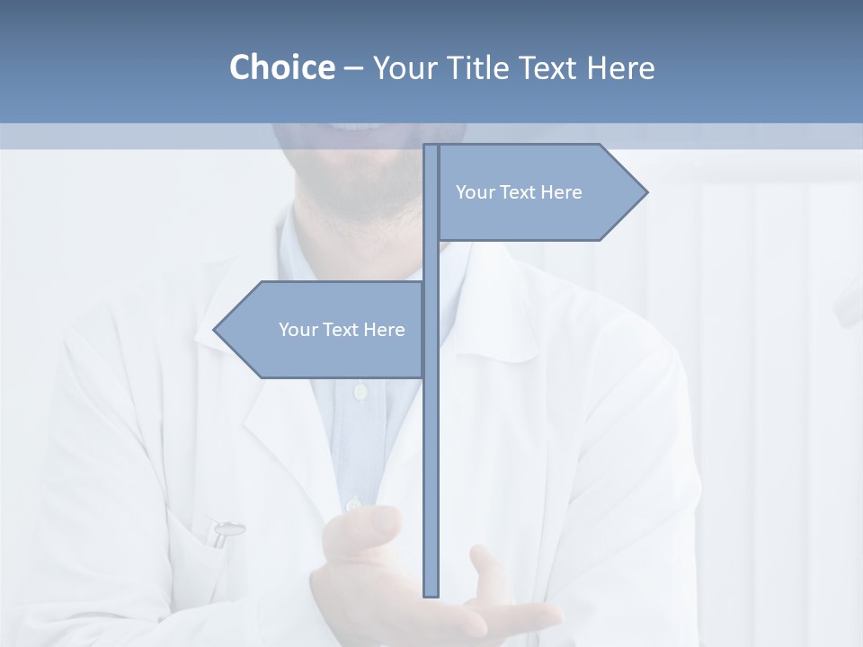 Smile Portrait Medical PowerPoint Template