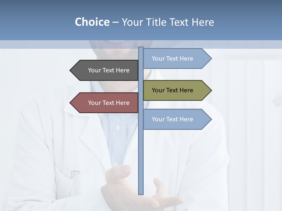 Smile Portrait Medical PowerPoint Template