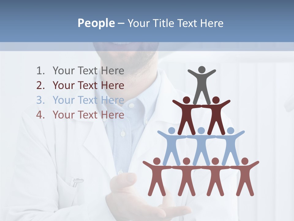 Smile Portrait Medical PowerPoint Template
