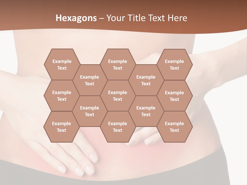 Caucasian Portrait Cute PowerPoint Template