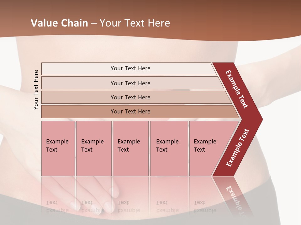 Caucasian Portrait Cute PowerPoint Template