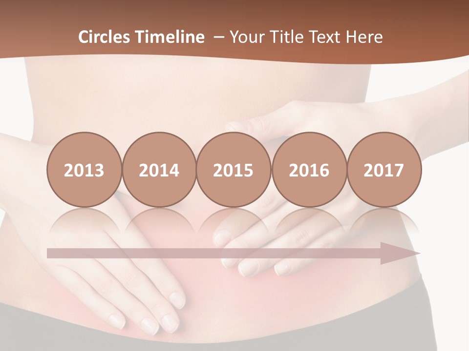 Caucasian Portrait Cute PowerPoint Template