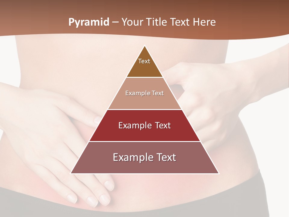 Caucasian Portrait Cute PowerPoint Template