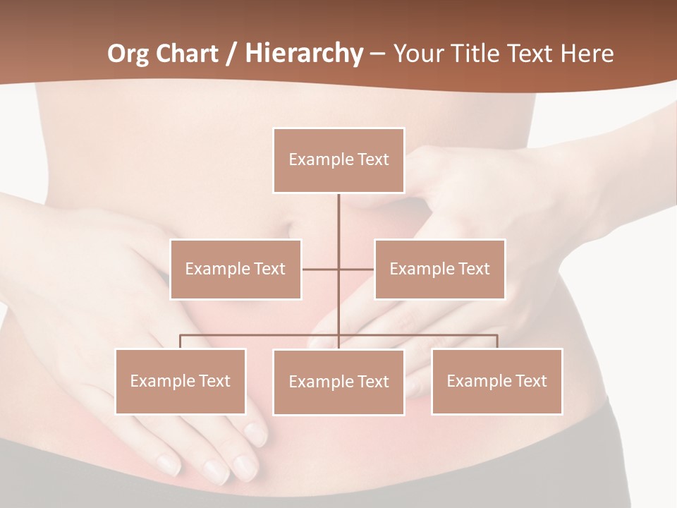 Caucasian Portrait Cute PowerPoint Template