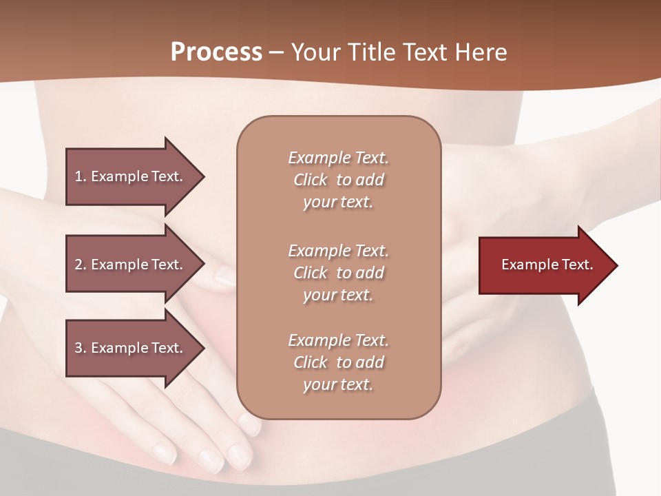 Caucasian Portrait Cute PowerPoint Template