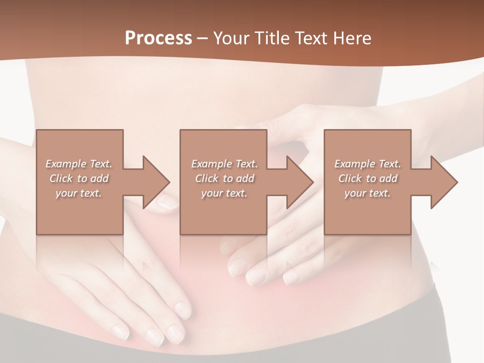 Caucasian Portrait Cute PowerPoint Template