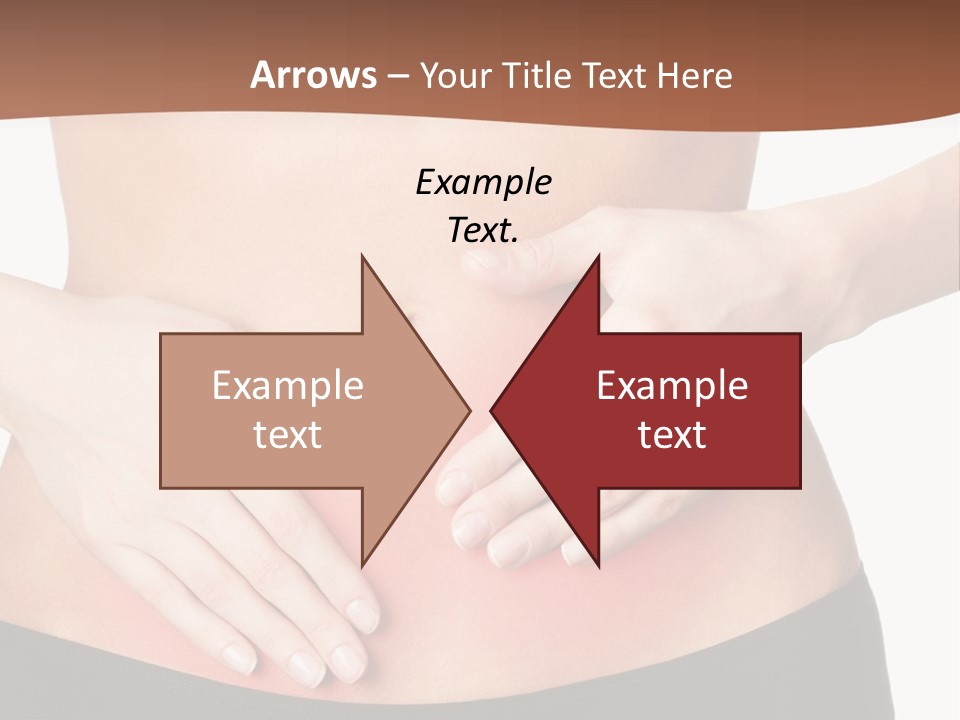 Caucasian Portrait Cute PowerPoint Template