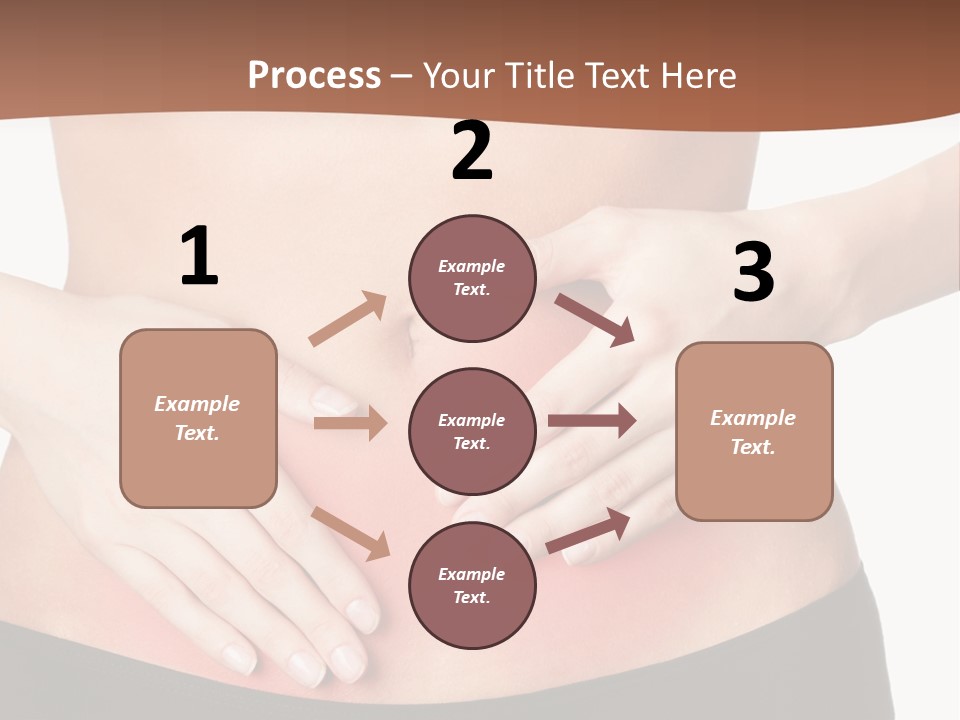 Caucasian Portrait Cute PowerPoint Template