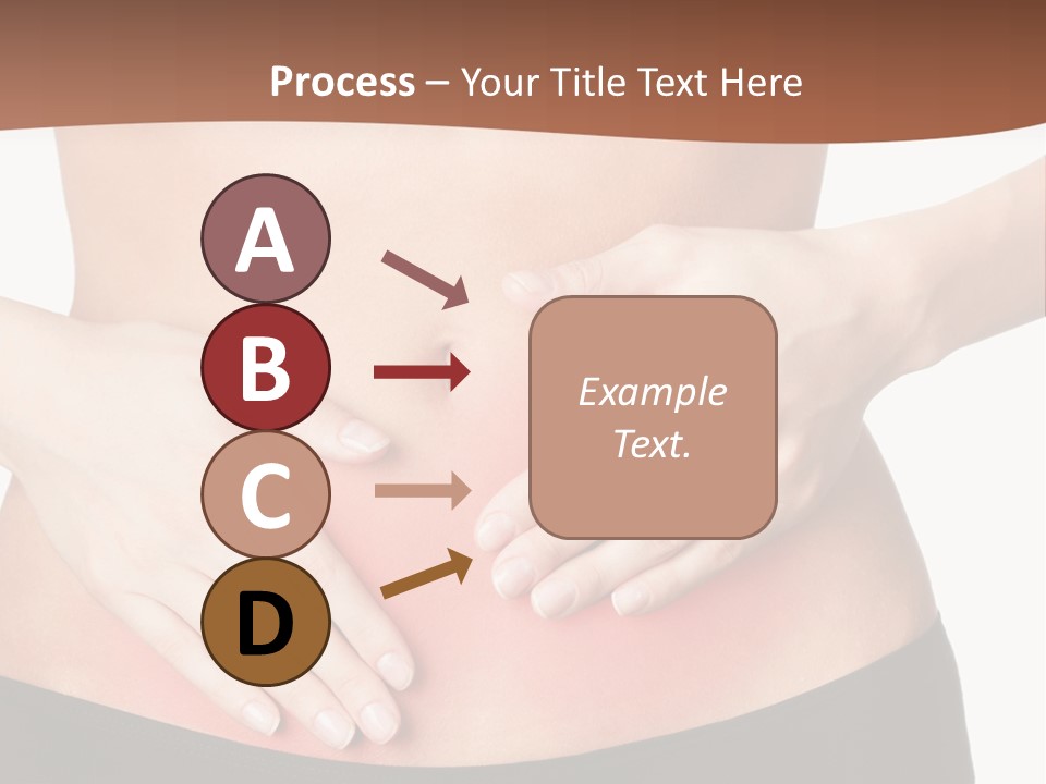 Caucasian Portrait Cute PowerPoint Template