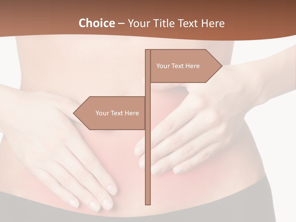 Caucasian Portrait Cute PowerPoint Template