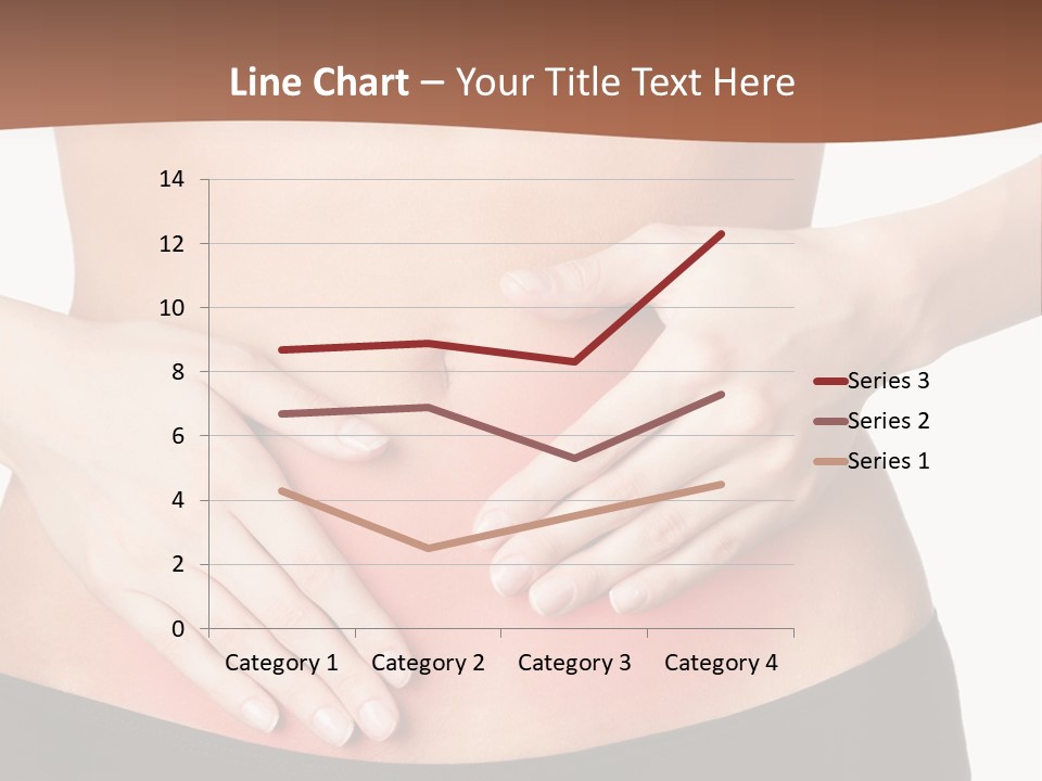 Caucasian Portrait Cute PowerPoint Template