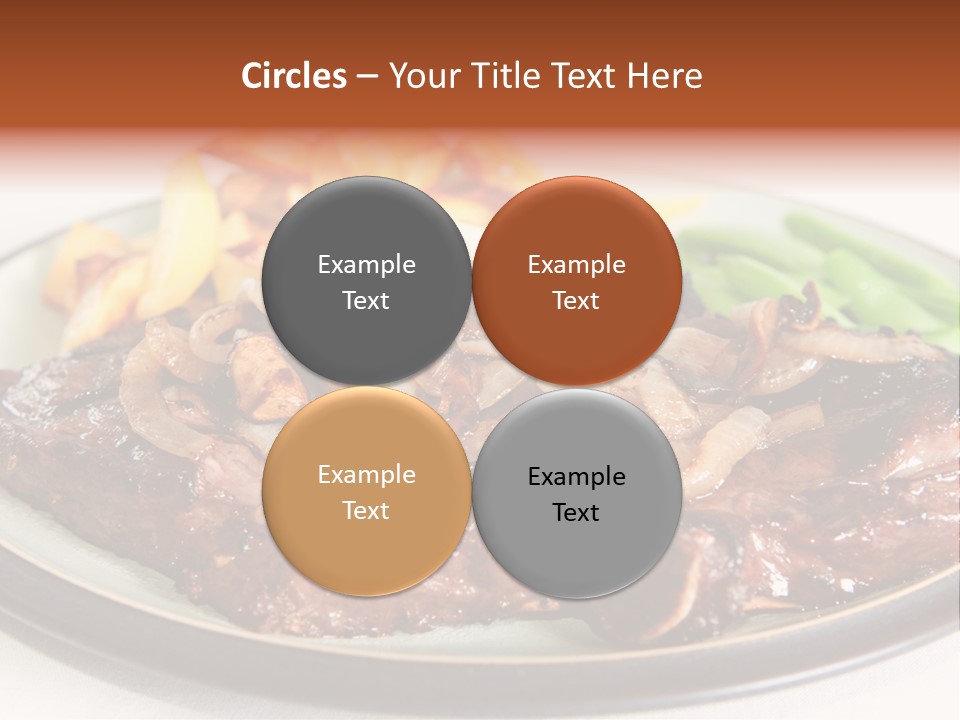Vegetable Protein Steak PowerPoint Template