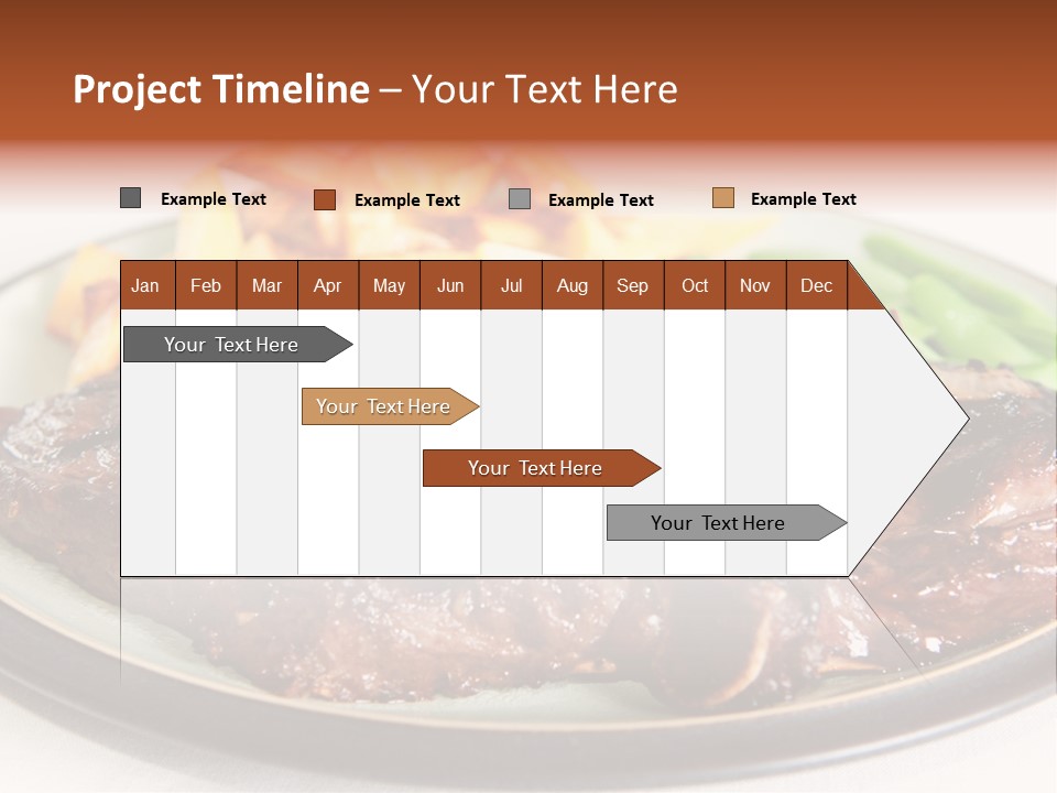 Vegetable Protein Steak PowerPoint Template