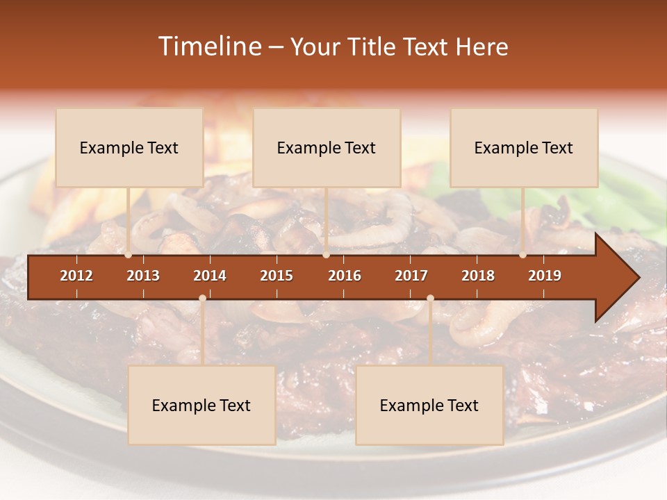 Vegetable Protein Steak PowerPoint Template