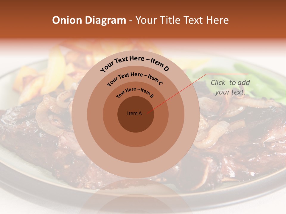Vegetable Protein Steak PowerPoint Template