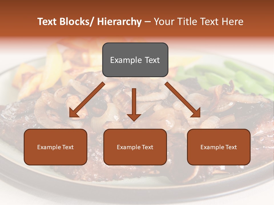 Vegetable Protein Steak PowerPoint Template
