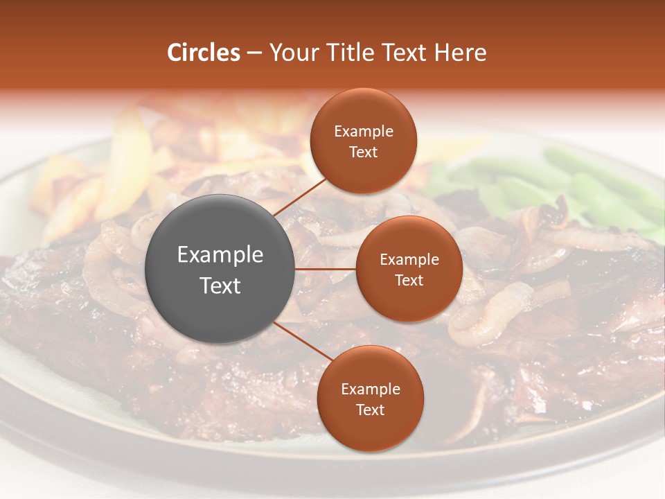 Vegetable Protein Steak PowerPoint Template