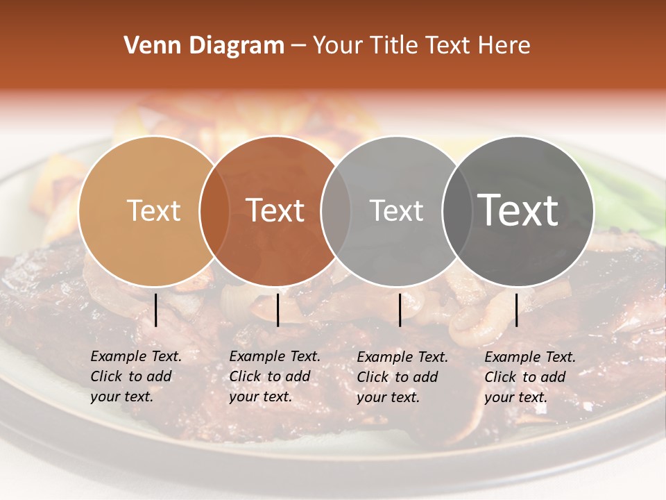 Vegetable Protein Steak PowerPoint Template