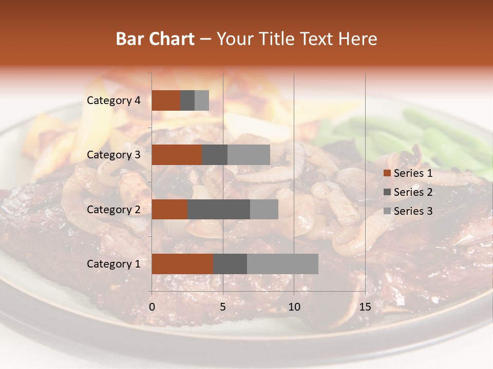 Vegetable Protein Steak PowerPoint Template