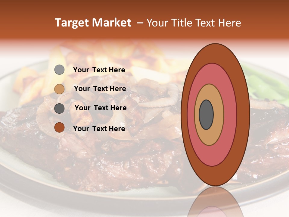 Vegetable Protein Steak PowerPoint Template