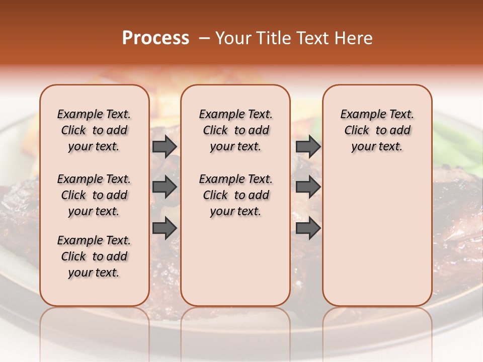 Vegetable Protein Steak PowerPoint Template