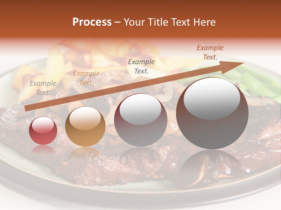Vegetable Protein Steak PowerPoint Template