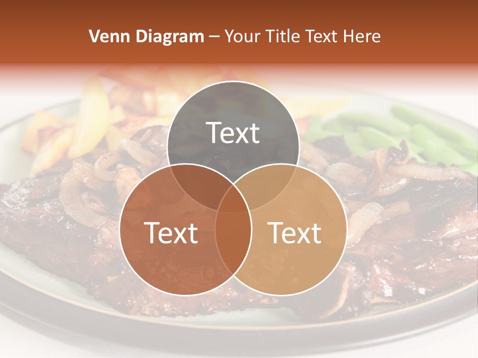 Vegetable Protein Steak PowerPoint Template
