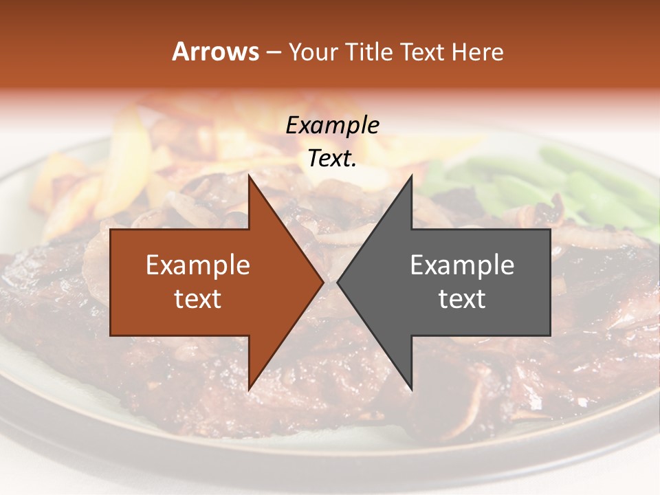 Vegetable Protein Steak PowerPoint Template
