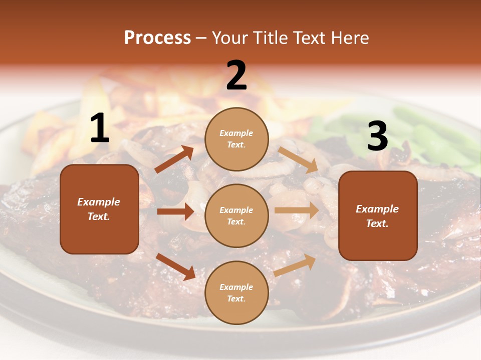 Vegetable Protein Steak PowerPoint Template