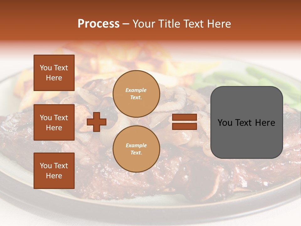 Vegetable Protein Steak PowerPoint Template
