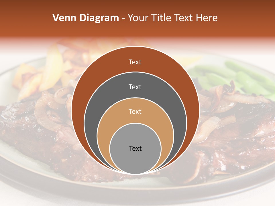 Vegetable Protein Steak PowerPoint Template