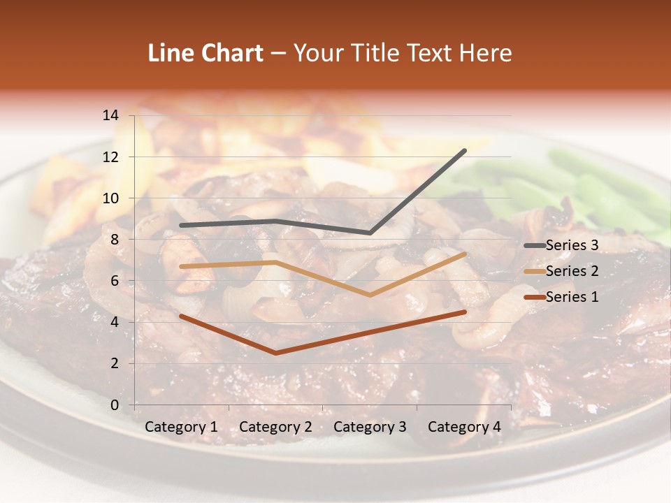 Vegetable Protein Steak PowerPoint Template