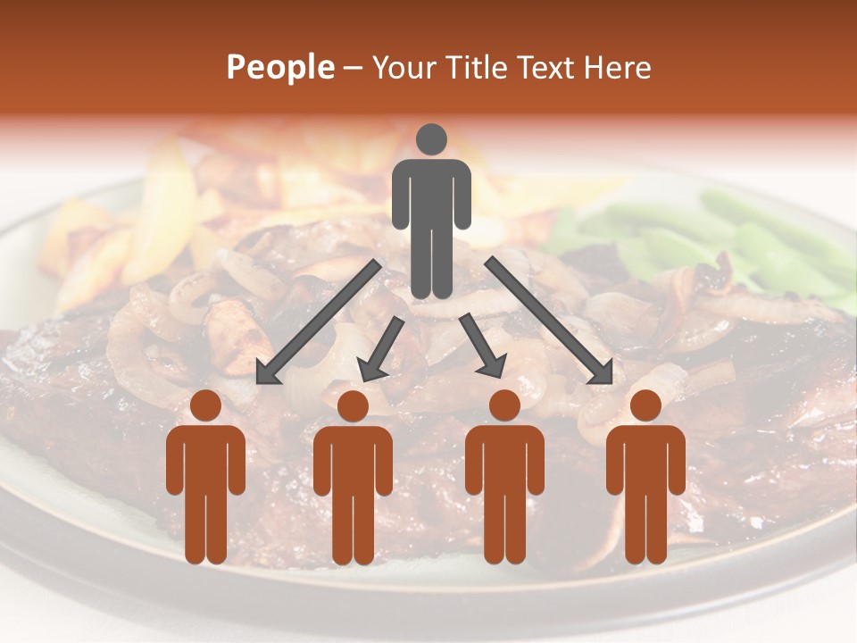 Vegetable Protein Steak PowerPoint Template