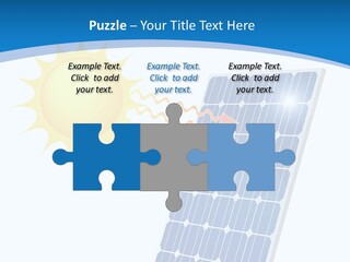 Development Electric Outlet PowerPoint Template